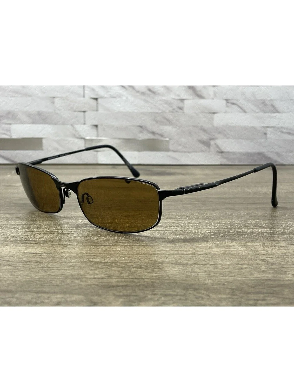 SERENGETI Sunglasses PRATO 6789 SLEEK BLACK RECTANGULAR *FRAMES ONLY